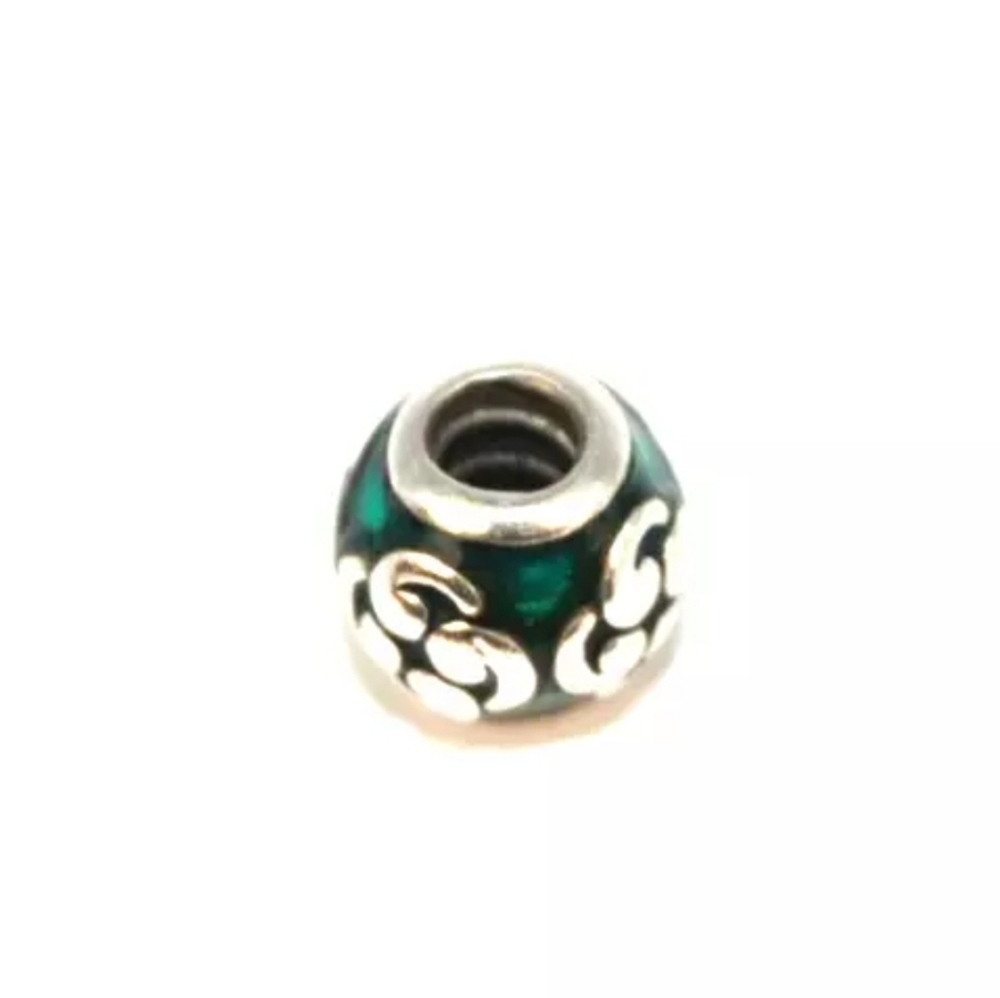 Pandora zen charm with teal enamel. Authentic. Bundle and save ✨️